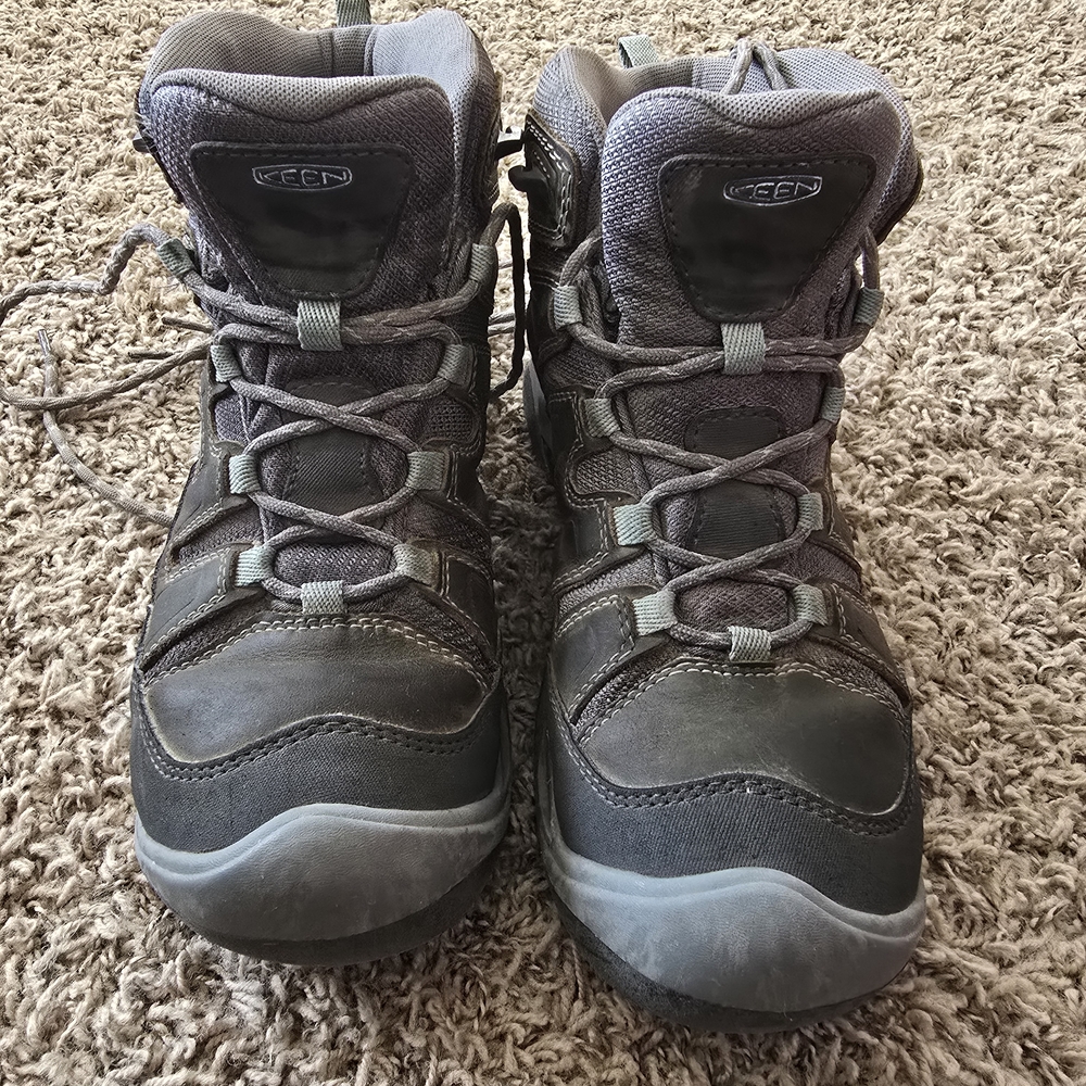 KEEN Kids' Gray Hiking Boots